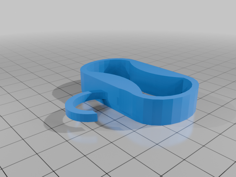 Cable clipper for IKEA board