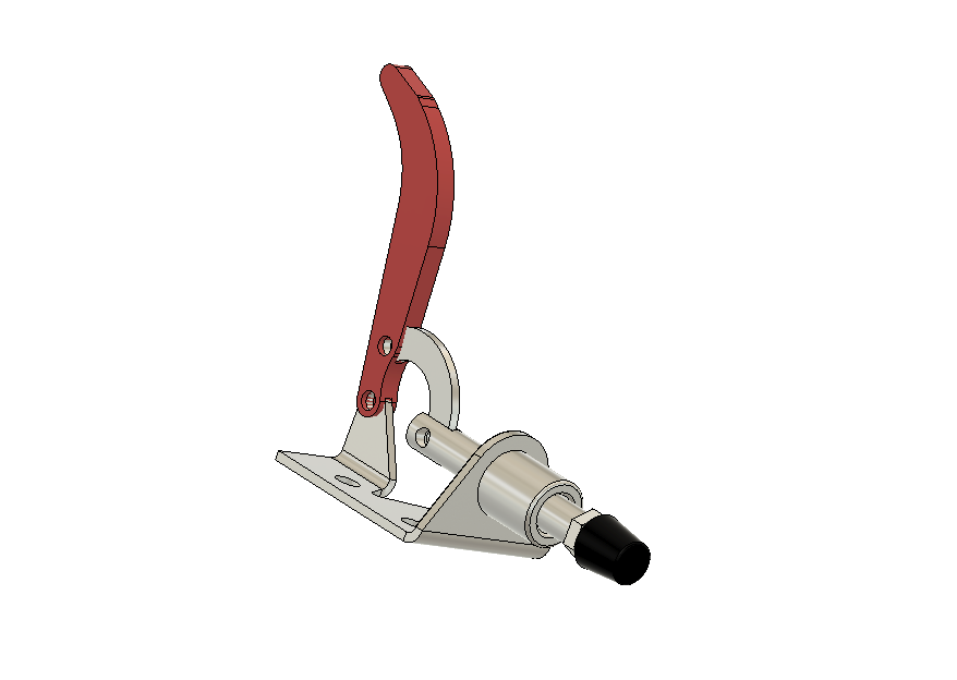 Horizontal joiner lever clamp mini