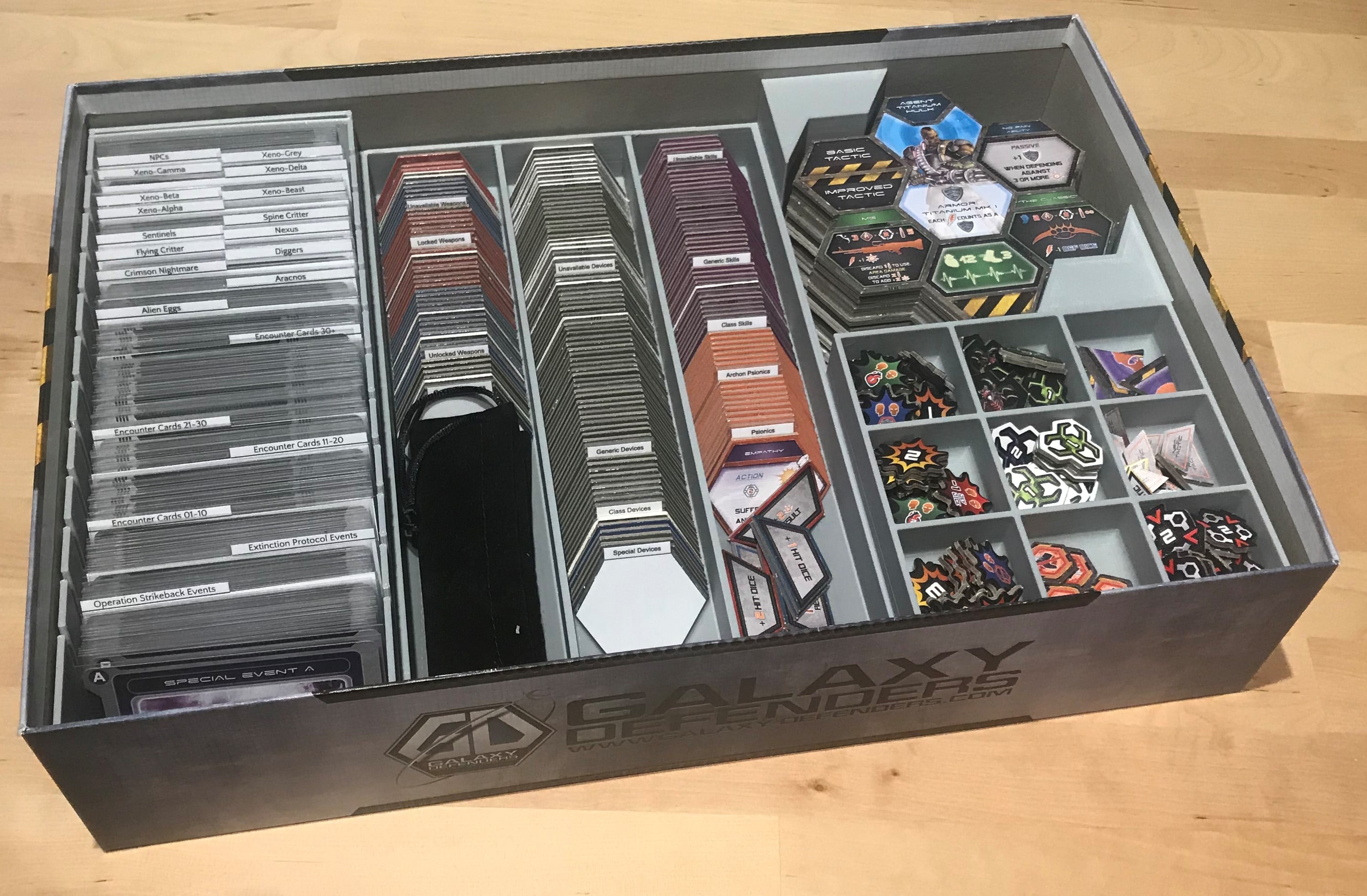 Galaxy Defenders Insert