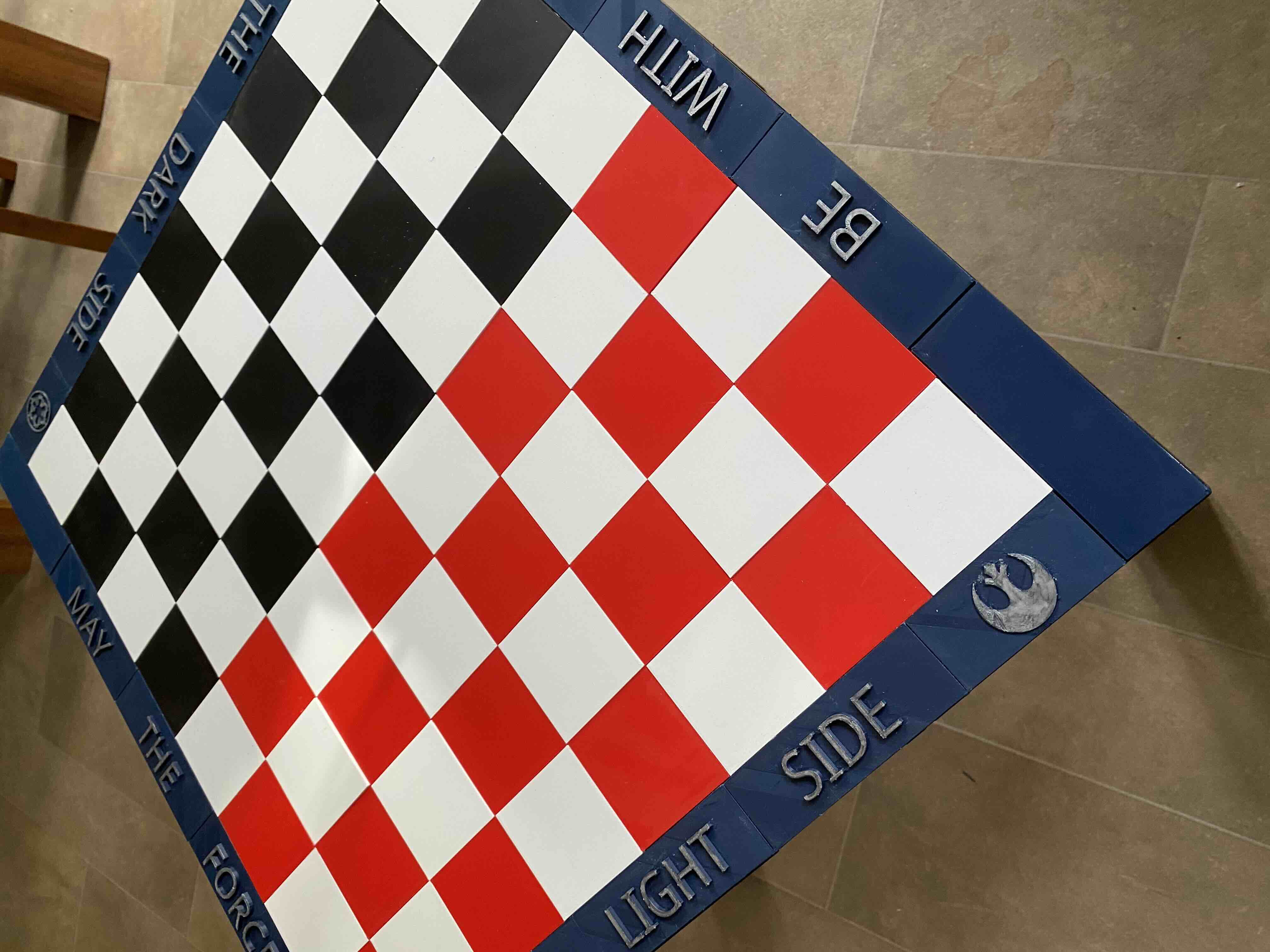 Star Wars Chess Table