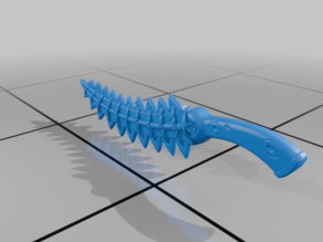 Tick Macuahuitl 3D model