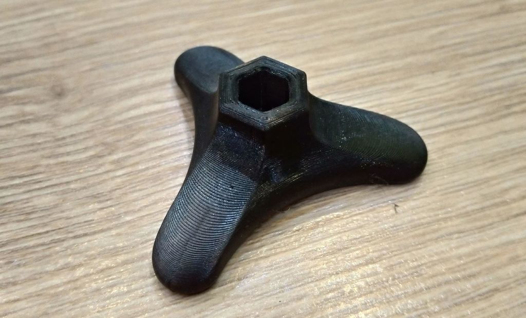 8mm wrench for installing quadcopter propellers.