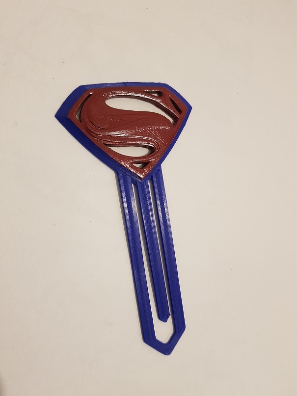 Superman Man of Steel Bookmark