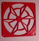 140, 120 and 80 mm computer fan cover