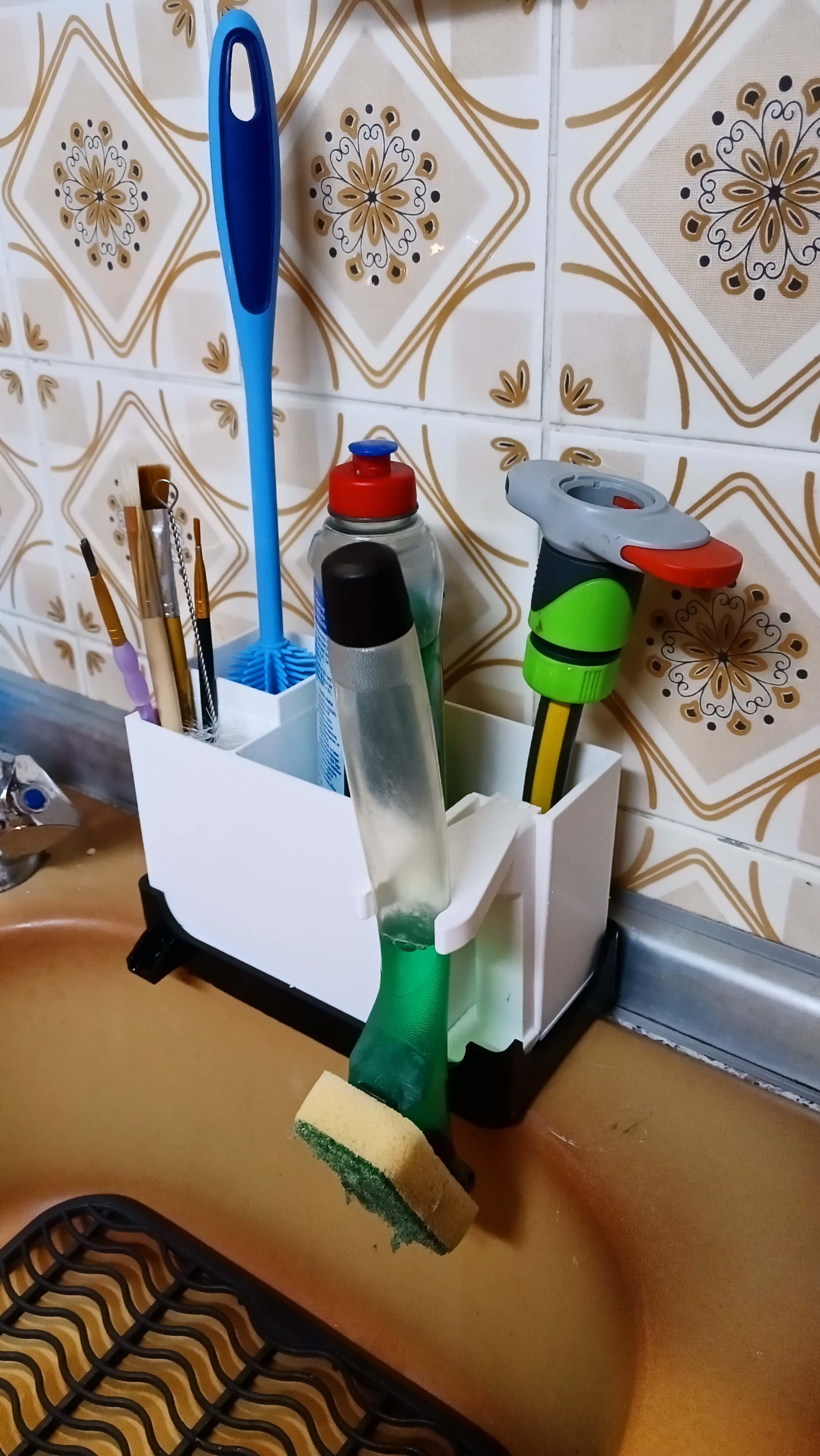 Dish washing storage and tool (DM Soap Wand)