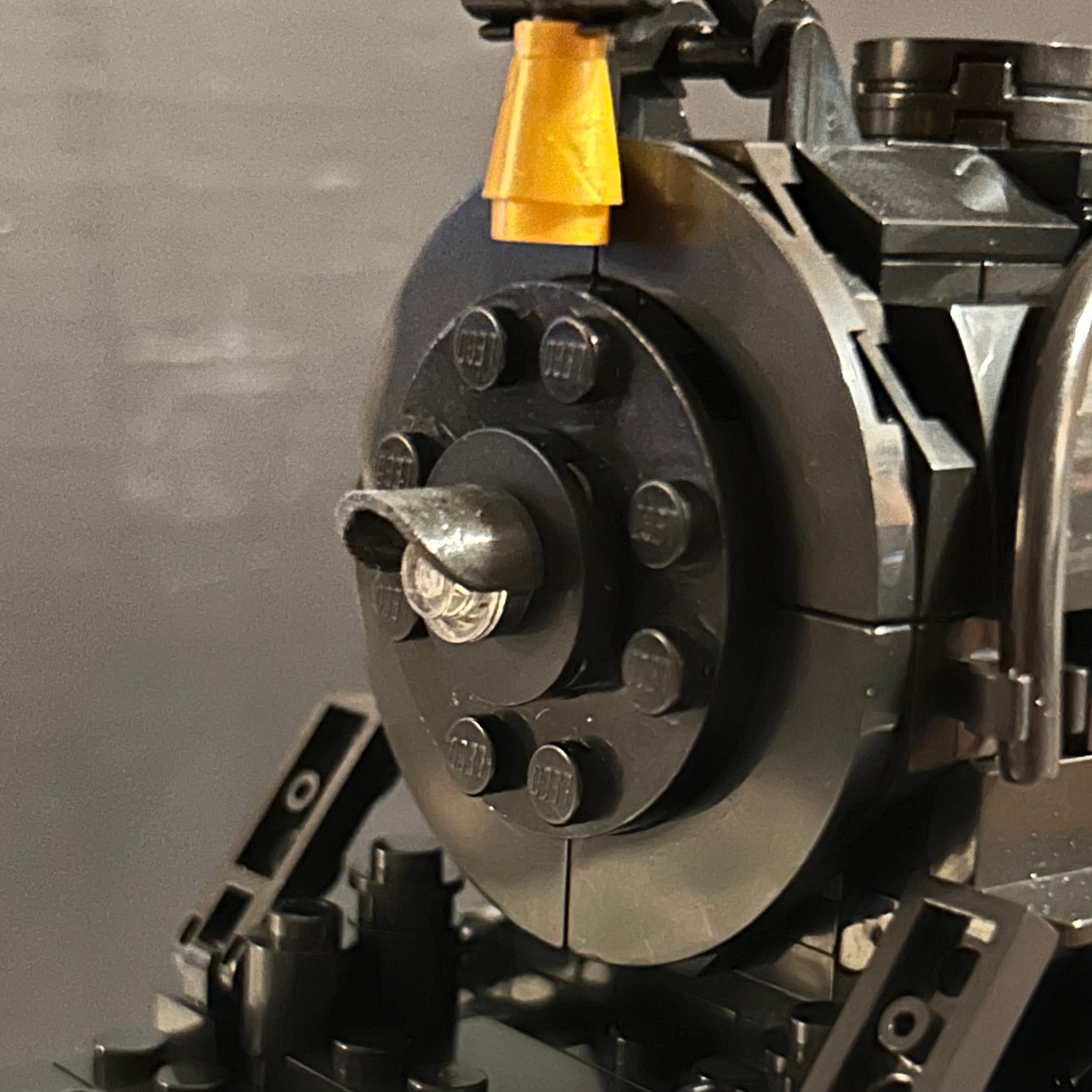 Lego hooded shroud visor for stud