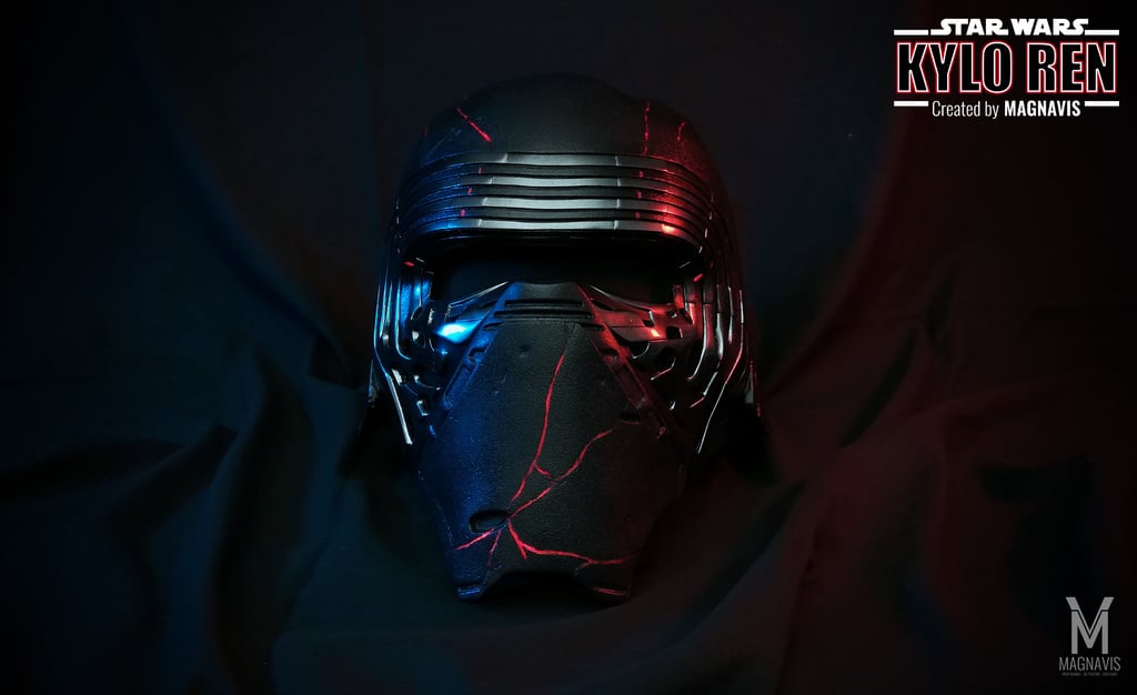 Kylo Ren Helmet - The Rise of Skywalker - Reforged Version