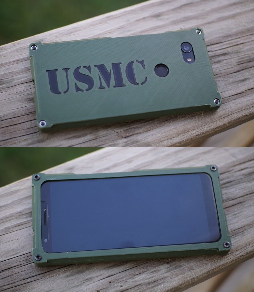 Pixel 3A Tactical USMC Phone Case