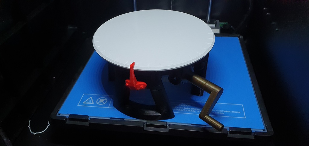 Fully 3D-printable turntable - Upgrades