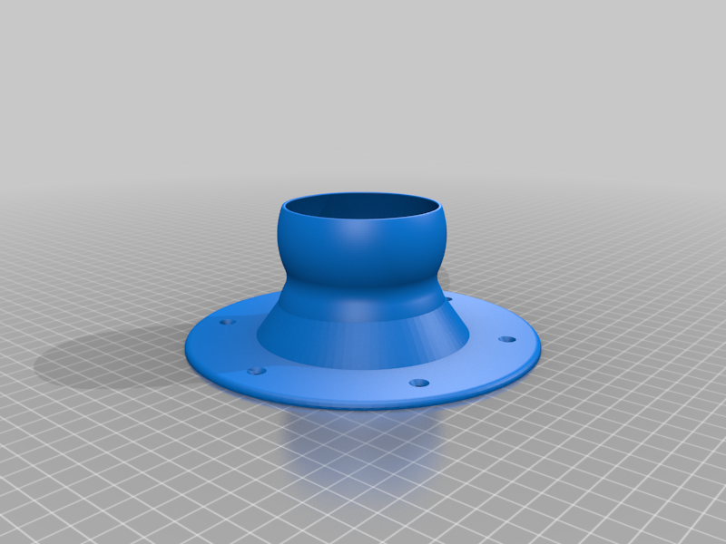 Flexible hose base 75mm
