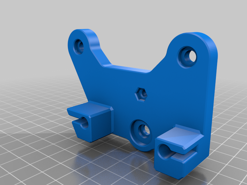 Ender 3 X-carriage for kp3s titan extruder
