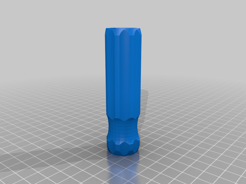 Screwdriver with bit storage