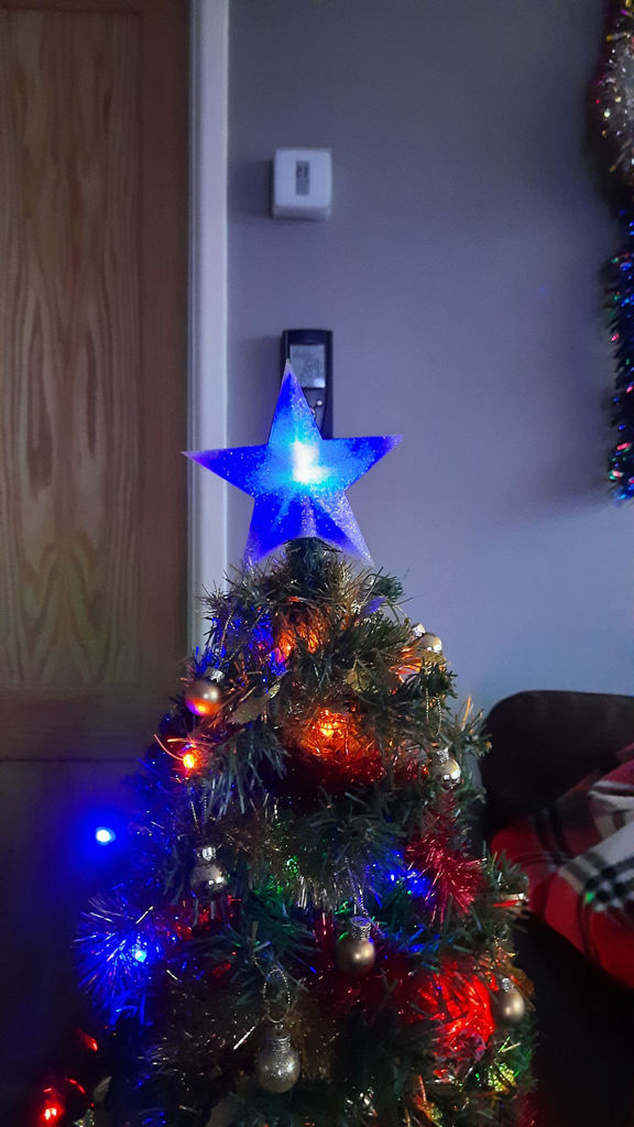 Mini Star Christmas Tree Topper