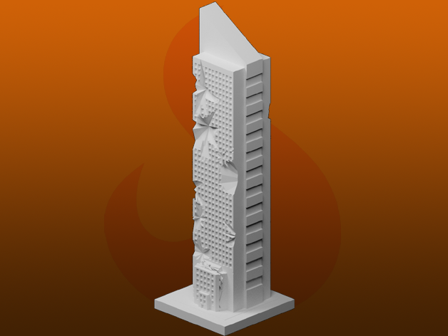 GreebleCity Ruins: Skyscraper XVI