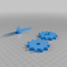 Prop with gears 3D model