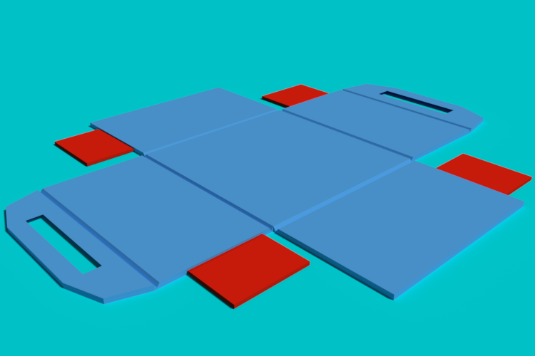 Print Flat Box