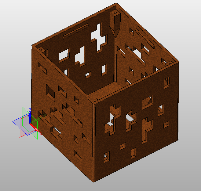 minecraft ore light (inside chassis)