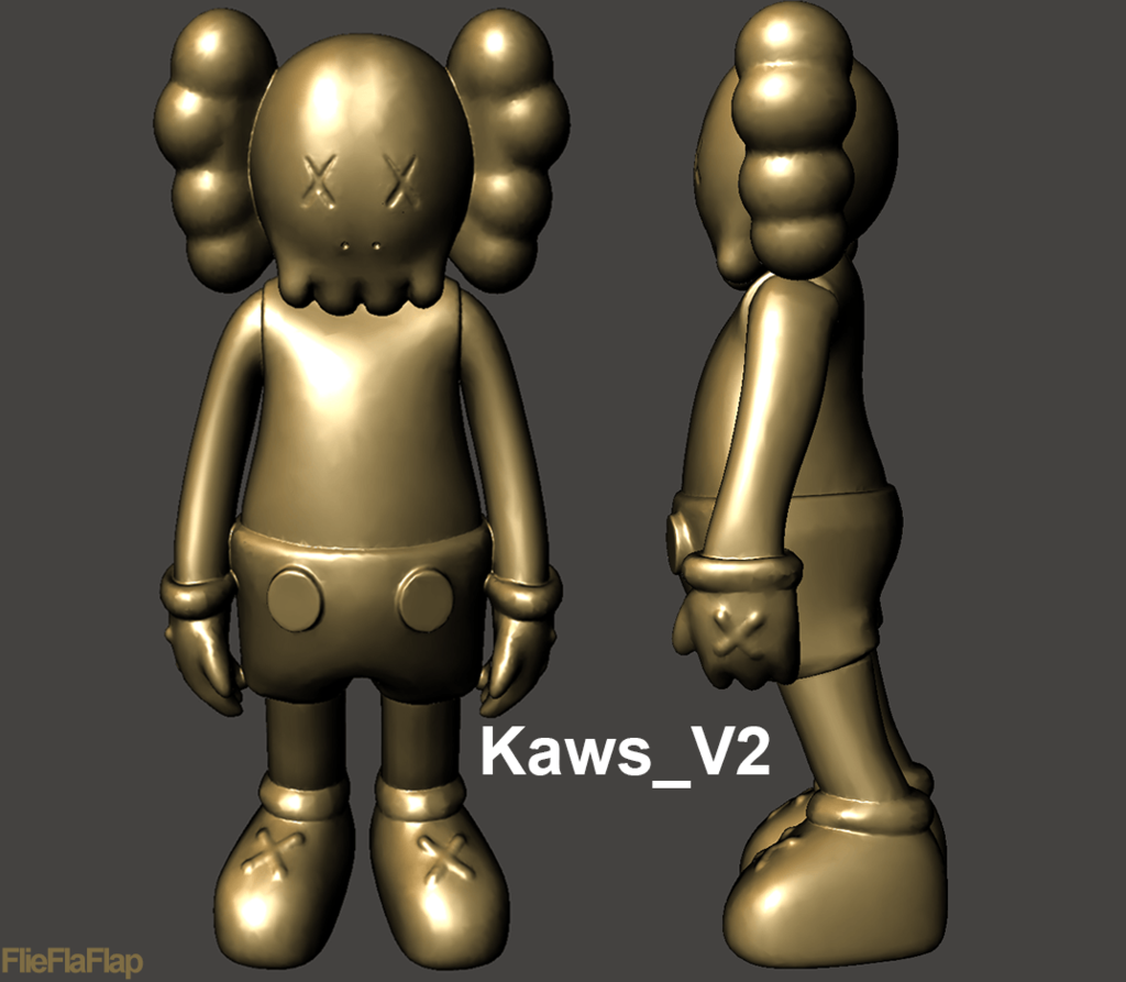 Kaws Companion for Print | 3D Print Model