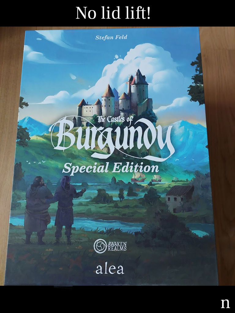 Castles of Burgundy Special Edition Insert