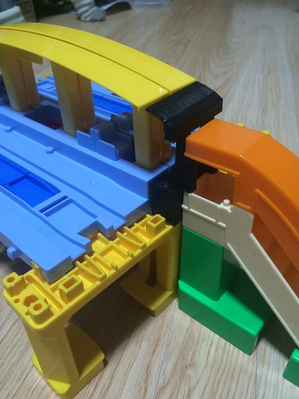 platform stairs connecter (elevated platail station option parts) 