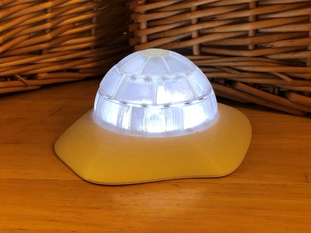 Interactive Glowing Igloo Lamp