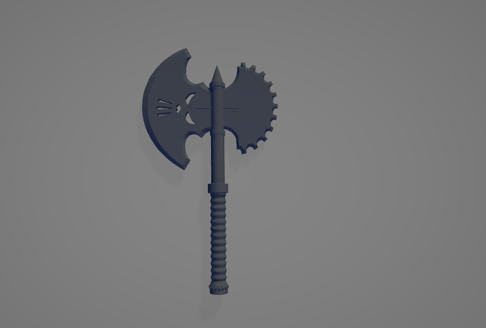Angry Power Axe