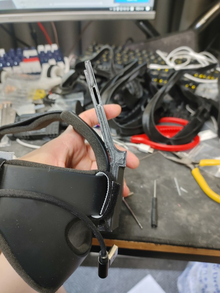  Oculus Quest 2 battery mount for halo strap