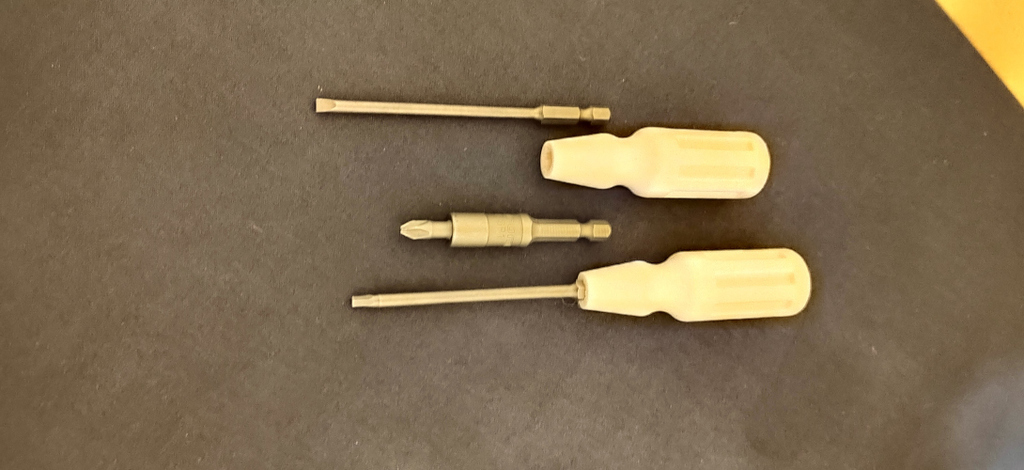Manche de tournevis pour Hex 6.35mm - screwdriver handle