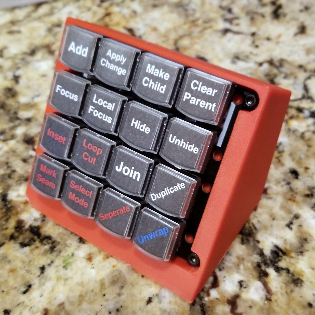 Enclosure for 1UP Sweet 16 Macro Pad