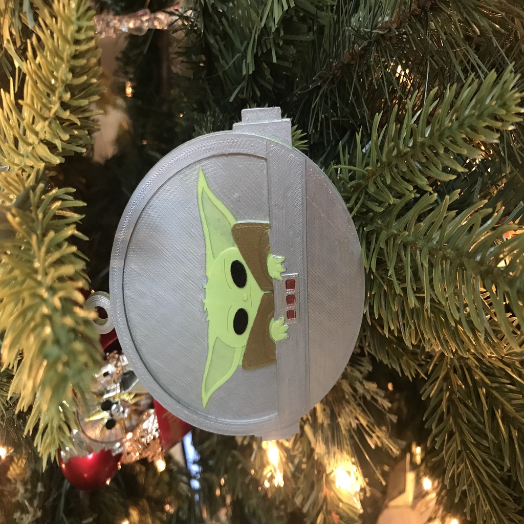 Baby Yoda Ornament 