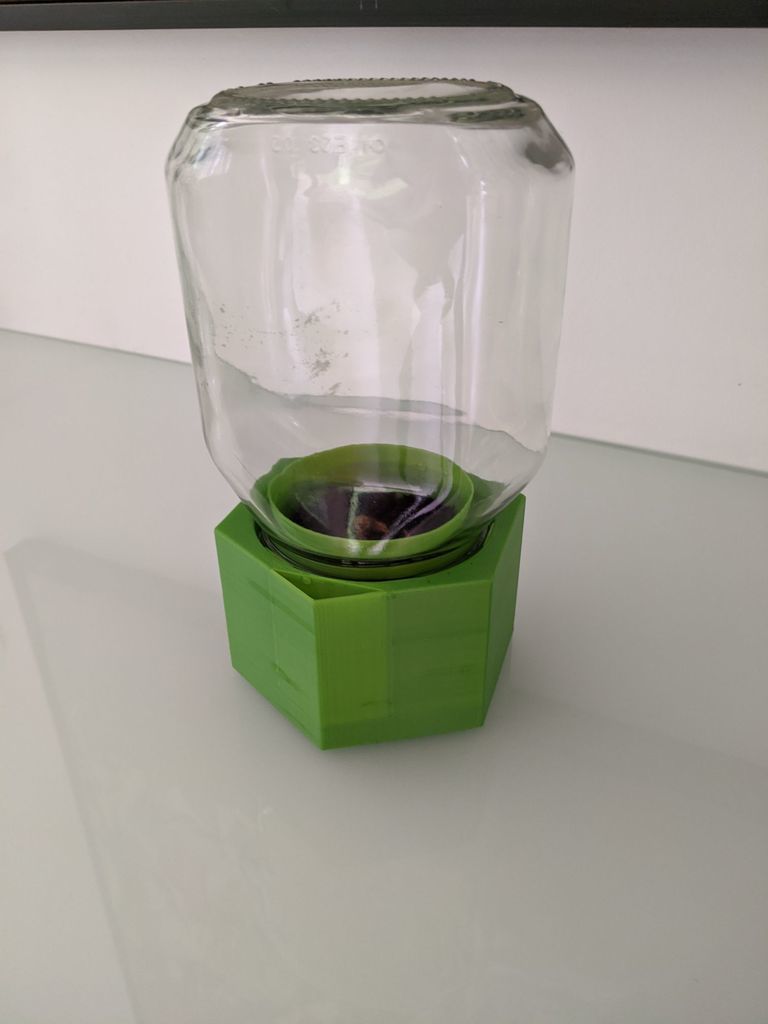 Upcycle Jar Greenhouse - for bigger prints without support