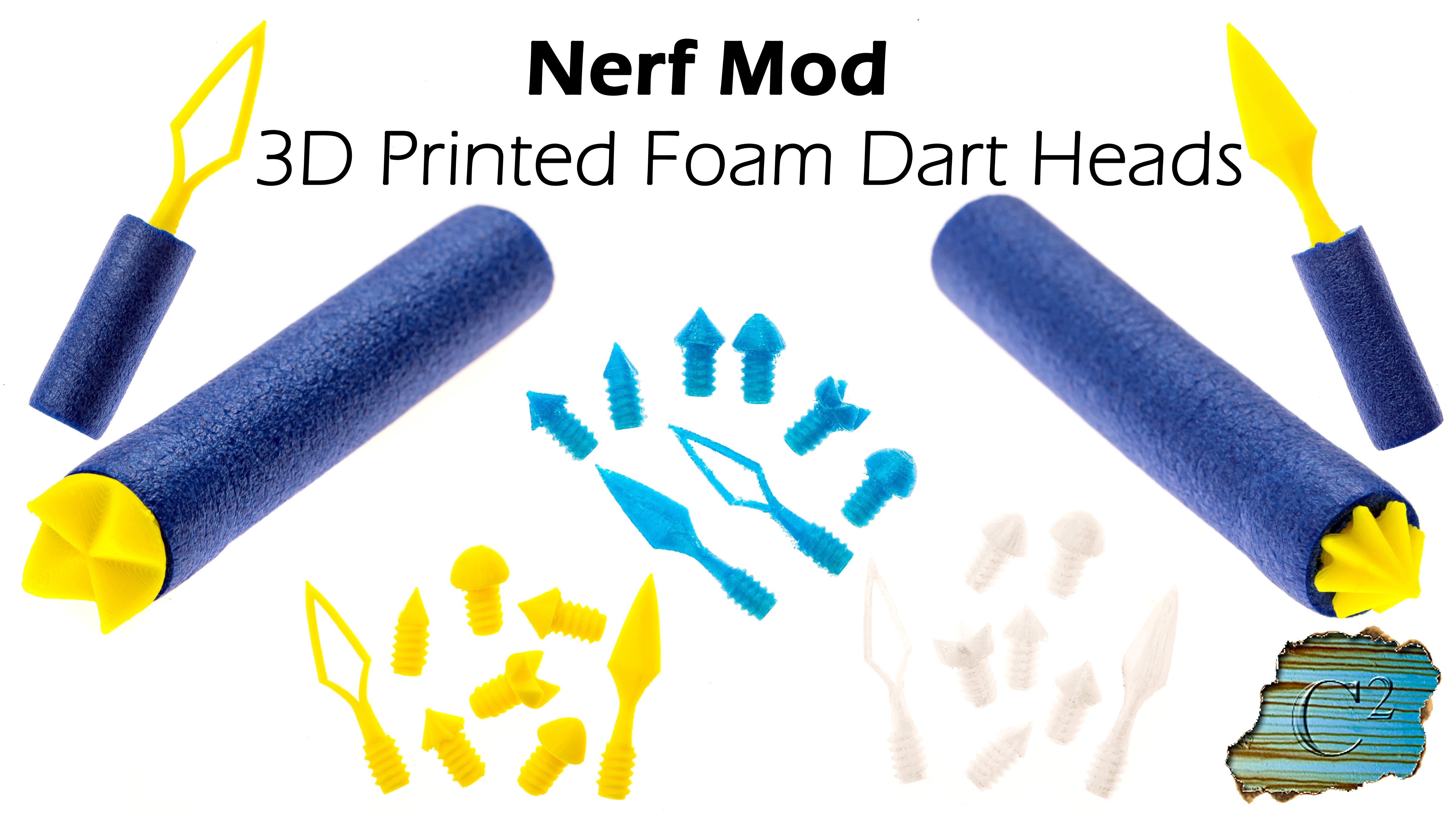 Nerf / Foam Dart:  Alternative Tips of Doom