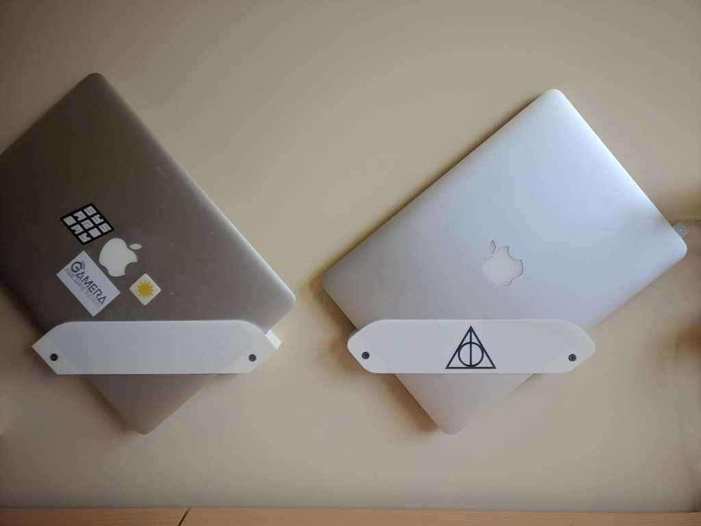 Wall Mount Macbook / PC Laptop Deathly Hallows
