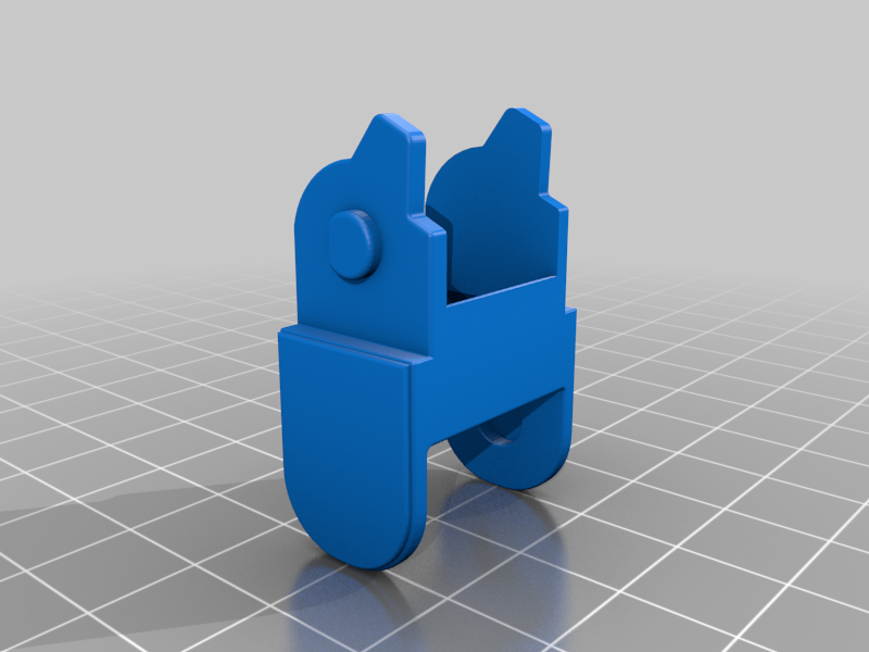 3D Printable Cable Drag Chain 10x15mm - Solidworks
