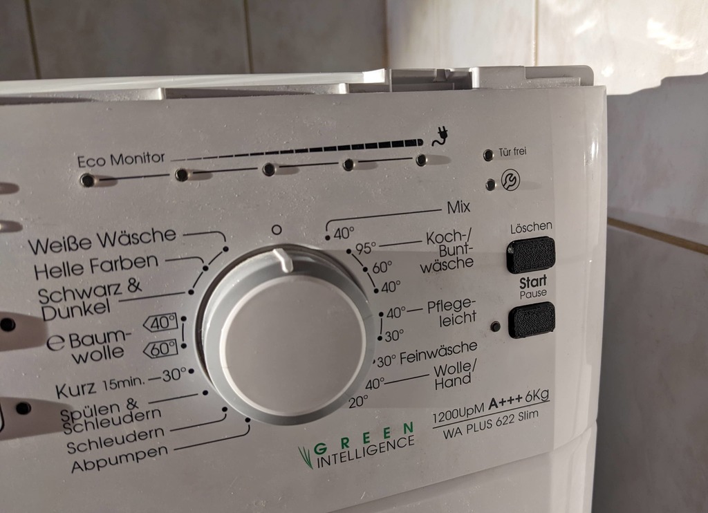 Bauknecht Wasching Machine Button Replacement 