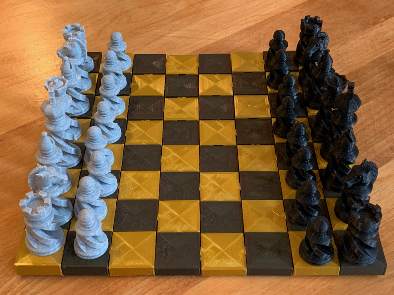 Parametric Interlocking Chess Board