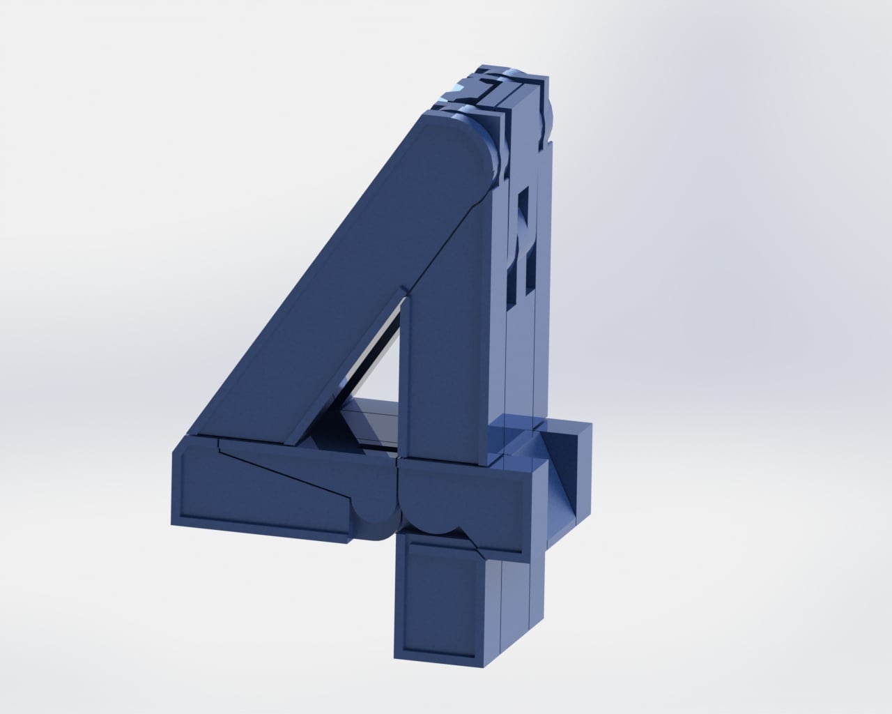 Number Robot - #4