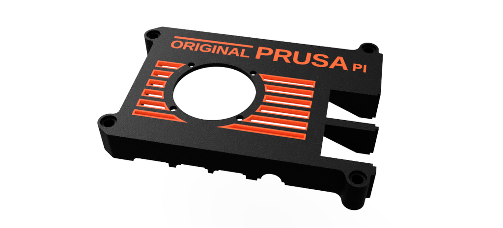 Raspberry Pi4 Case Prusa design multicolor with/without fan 