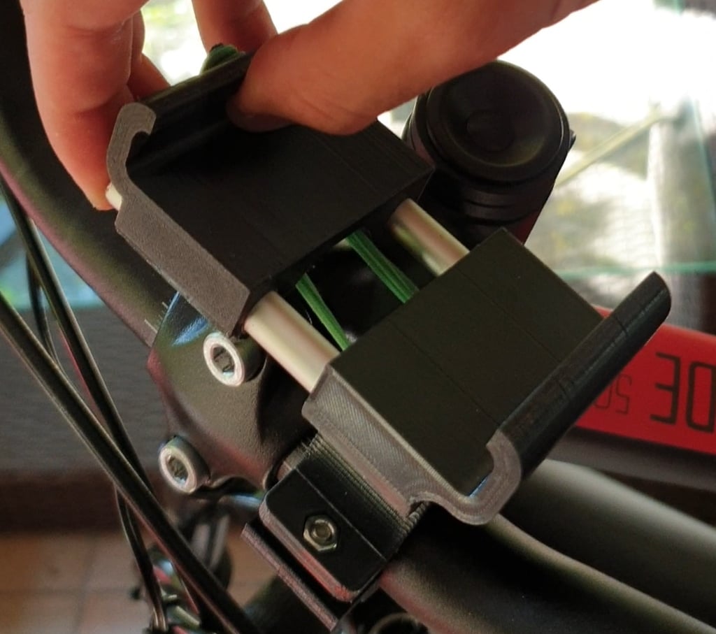 Sliding Phone Holder for Bicycles