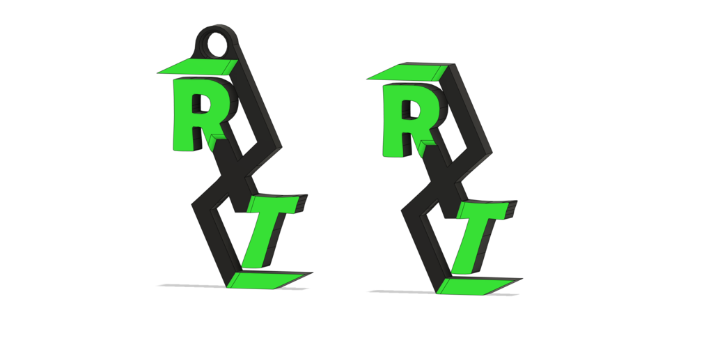 RexTech Logo Keychain