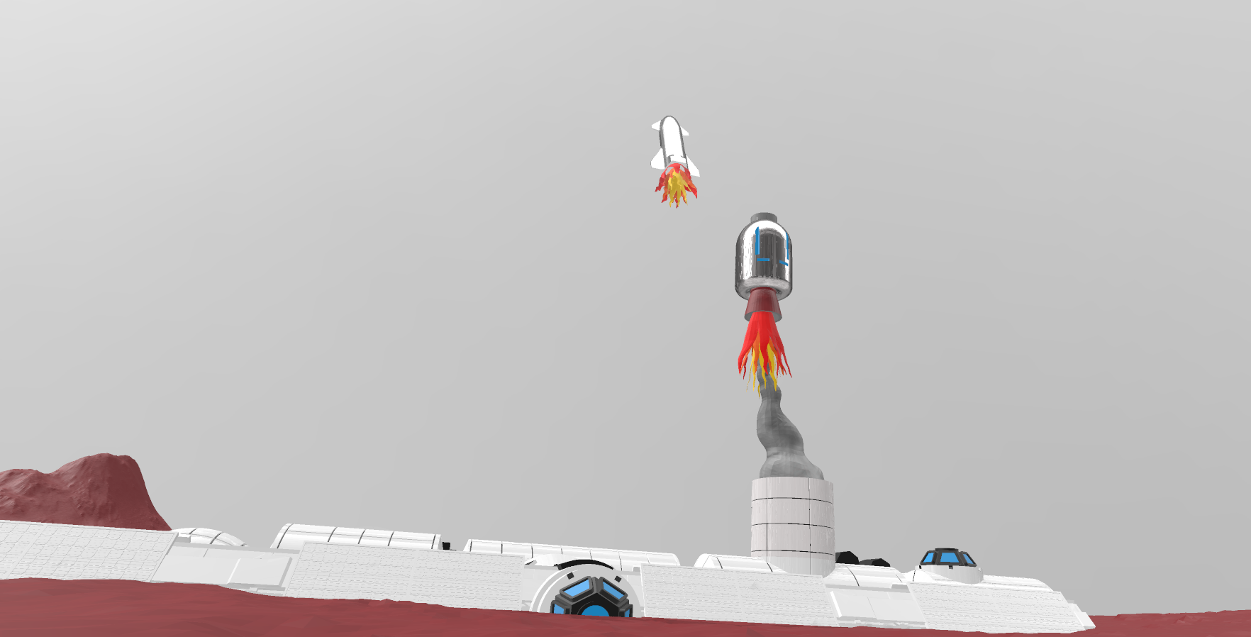 Mars Base - Fully modular