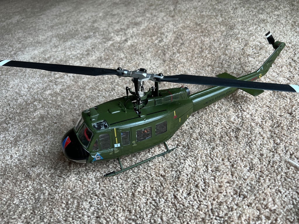 OMP M2 conversion, Revell 1:32 scale Huey