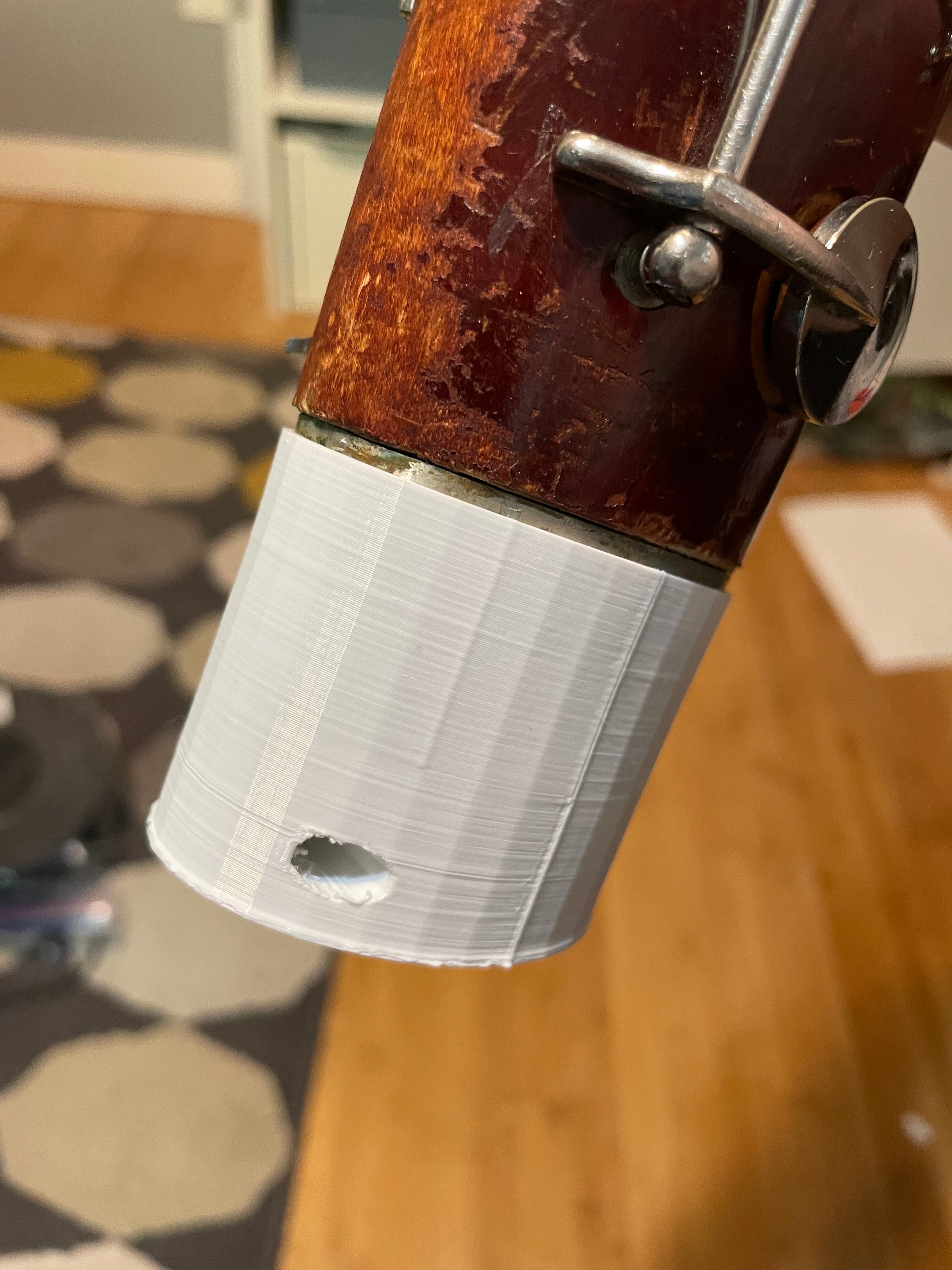 Bassoon boot joint cap