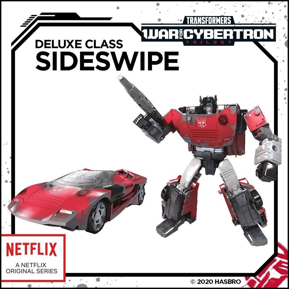 Transformers Side Swipe Accessories 