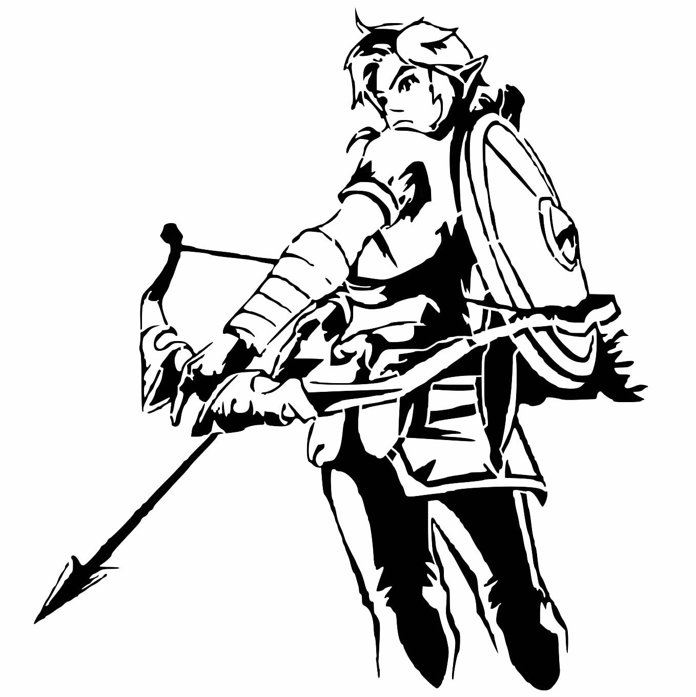 Link stencil 4