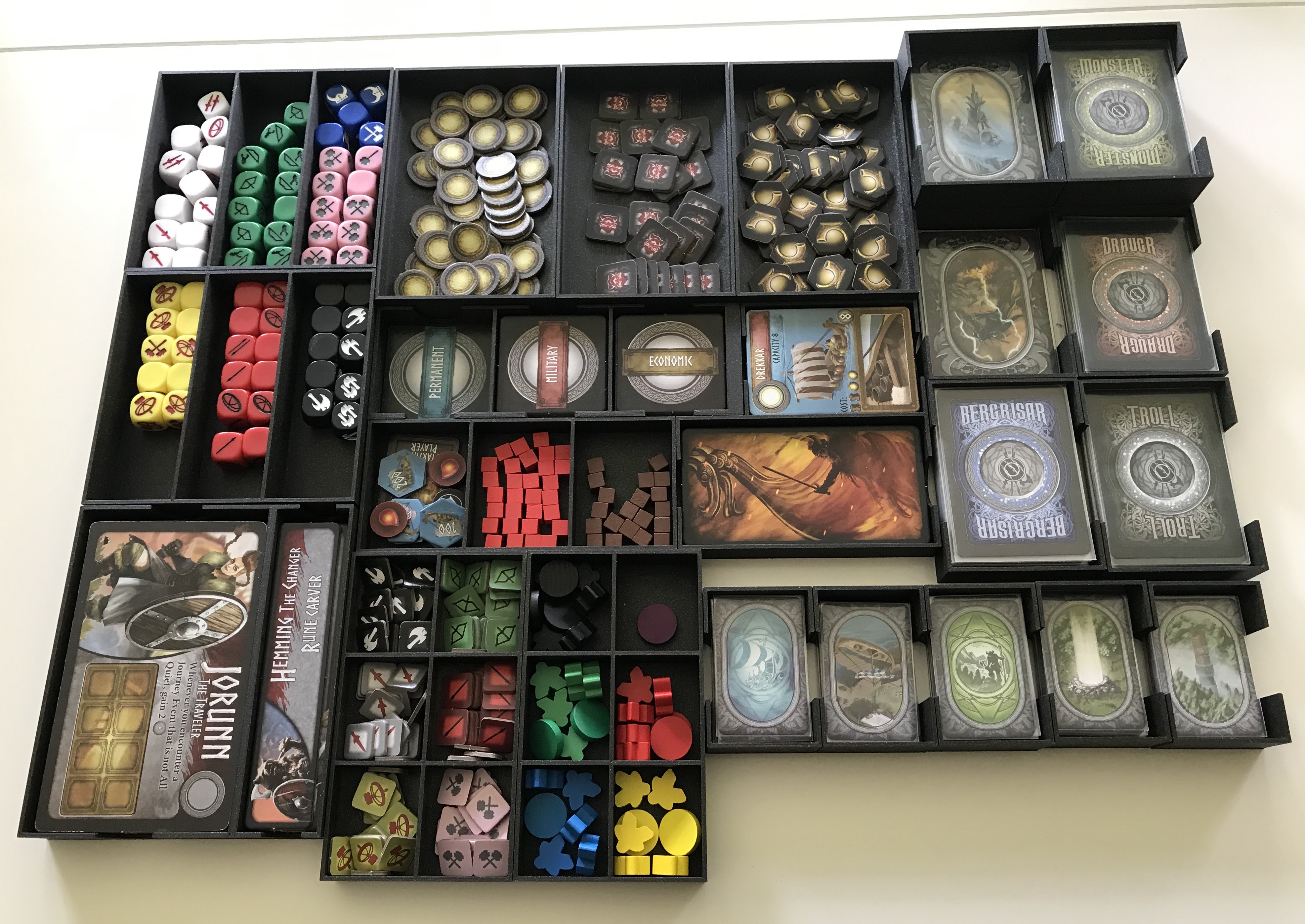 Champions of Midgard Insert (All Expansions / Sleeved Cards)