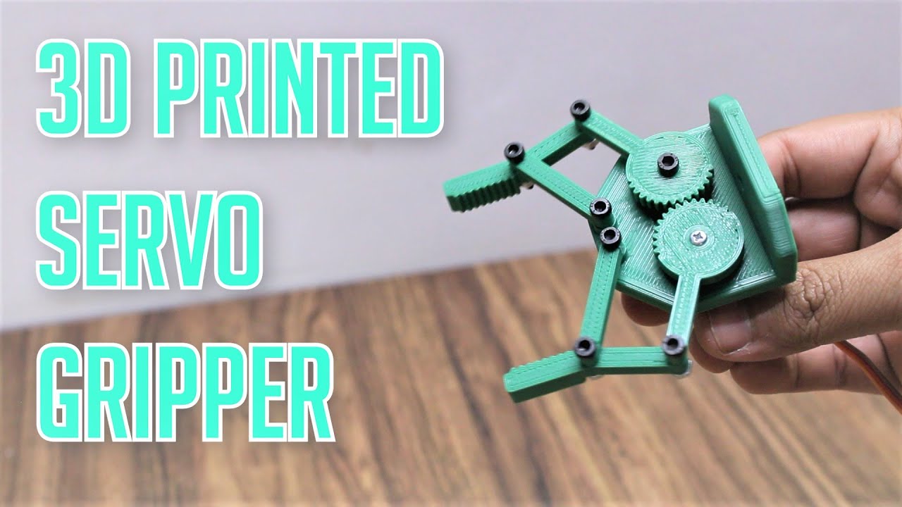 Servo Gripper Arm for SG90/ MG90s Servo motor