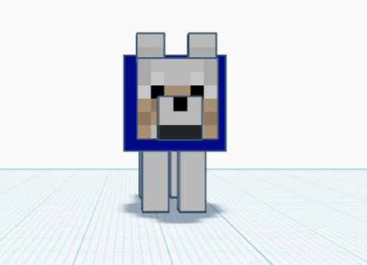 Minecraft dog (dennis)