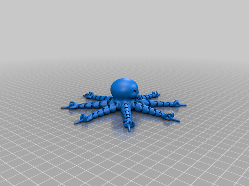 Middle finger octopus