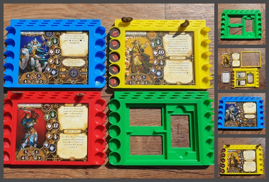 Descent Player Boards